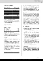 Preview for 11 page of REDSTONE 3903701940 Translation Of Original Instruction Manual