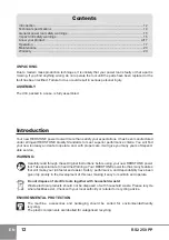 Preview for 14 page of REDSTONE RS2 250PP Original Instructions Manual