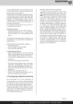 Preview for 21 page of REDSTONE TS10J Instruction Manual