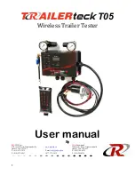 Preview for 1 page of Redtech TRAILERteck T05 User Manual