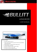 Preview for 1 page of Redtronic BULLITT ADVANCED User Manual