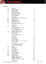 Preview for 2 page of Redtronic BULLITT ADVANCED User Manual