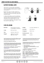 Preview for 5 page of RÉDUIT SPA PRO Quick Start Manual