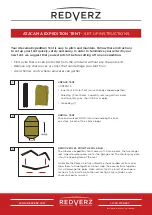 Preview for 1 page of REDVERZ Atacama Expedition Tent Setup Instructions