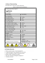 Preview for 12 page of Redx 2505 PU User Manual