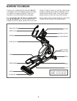 Preview for 6 page of Reebok 1210 Elliptical Manual