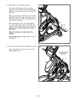 Preview for 13 page of Reebok 1210 Elliptical Manual