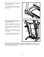 Preview for 16 page of Reebok 1410 Treadmill Manual