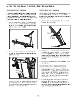 Preview for 31 page of Reebok 1410 Treadmill Manual