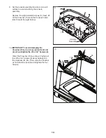 Preview for 13 page of Reebok 1910 Treadmill Manual