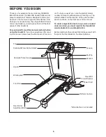 Preview for 5 page of Reebok 775treadmill Manual