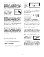 Preview for 12 page of Reebok 775treadmill Manual