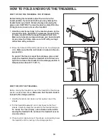 Preview for 19 page of Reebok 775treadmill Manual