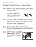 Preview for 21 page of Reebok 775treadmill Manual