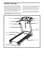 Предварительный просмотр 5 страницы Reebok 8000 Es Treadmill Manual