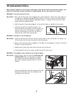 Предварительный просмотр 27 страницы Reebok 8600 Es Treadmill User Manual