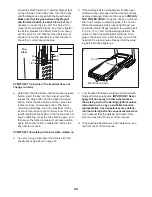 Предварительный просмотр 28 страницы Reebok 910 Elliptical Manual