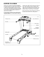 Предварительный просмотр 6 страницы Reebok 9700 Vista Treadmill User Manual