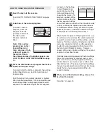 Preview for 17 page of Reebok 9800 Es Treadmill User Manual