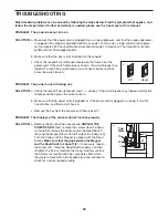 Preview for 24 page of Reebok 9800 Es Treadmill User Manual