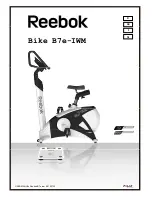 Reebok B7e-IWM Owner'S Manual preview