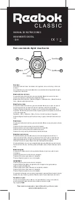 Preview for 2 page of Reebok Classic Di-R Instruction Manual