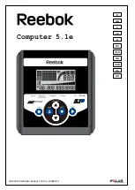 Reebok Computer 5.1e Manual preview