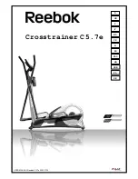 Reebok crosstrainer C5.7e User Manual preview