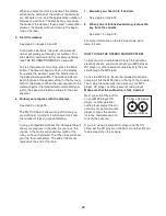 Preview for 22 page of Reebok Crosswalk RT 5.0 User Manual