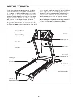 Предварительный просмотр 5 страницы Reebok Crosswalk V 7.9 Treadmill Manual