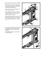 Предварительный просмотр 7 страницы Reebok Crosswalk V 7.9 Treadmill Manual