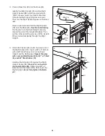 Предварительный просмотр 8 страницы Reebok Crosswalk V 7.9 Treadmill Manual