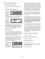 Предварительный просмотр 18 страницы Reebok Crosswalk V 7.9 Treadmill Manual