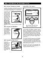 Preview for 8 page of Reebok CYC4 Manual