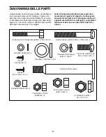 Preview for 5 page of Reebok Elliptical Exerciser/rel2i (Italian) Manuale D'Istruzioni