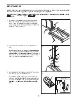 Preview for 6 page of Reebok Elliptical Exerciser/rel2i (Italian) Manuale D'Istruzioni