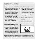 Preview for 3 page of Reebok Elliptical Exerciser REL2i User Manual