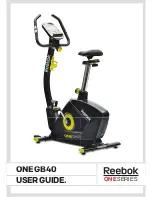 Reebok ONE GB40 User Manual preview