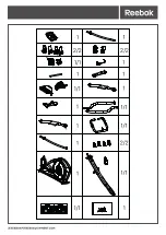 Preview for 3 page of Reebok One GX50 Assembly Manual