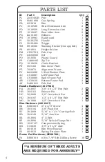 Preview for 4 page of Reebok POWER LIFT 59953 Owner'S Manual With Installation Instructions