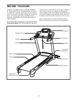 Предварительный просмотр 5 страницы Reebok R7.90 Treadmill Manual