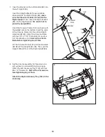 Предварительный просмотр 10 страницы Reebok R7.90 Treadmill Manual