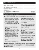 Preview for 2 page of Reebok RB 310 (French) Manuel De L'Utilisateur