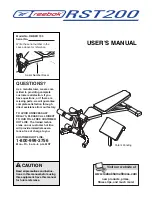 Reebok RBBE11700 User Manual preview