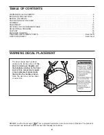 Preview for 2 page of Reebok RBBE2057.0 User Manual