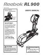 Preview for 1 page of Reebok RBE09950 User Manual