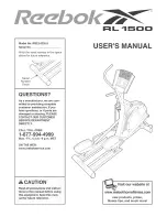 Reebok RBEL4255.0 User Manual preview