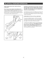 Предварительный просмотр 12 страницы Reebok RBEL4255.0 User Manual