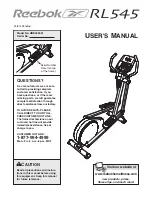 Reebok RBEL59041 Manual preview