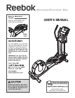 Reebok RBEL60708.0 User Manual preview